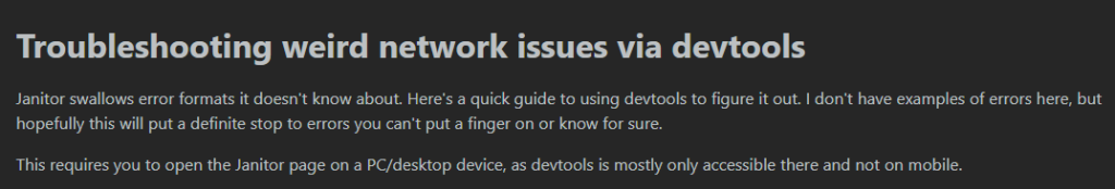 8. This is from another GS user - one of the founders, actually - who provided a guide about using DevTools to find errors.